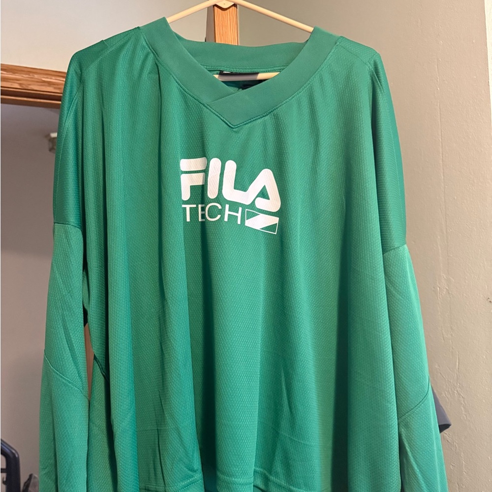 Fila Vibrant Green Sports Shirt